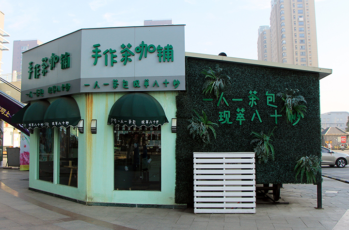 室外仿真植物墻