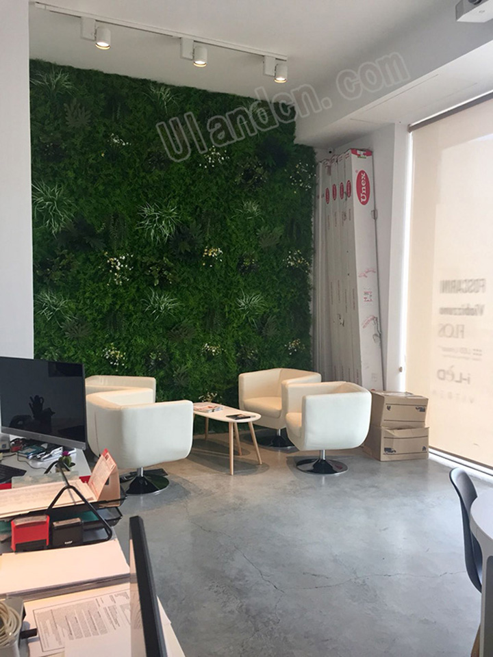 辦公室仿真植物墻