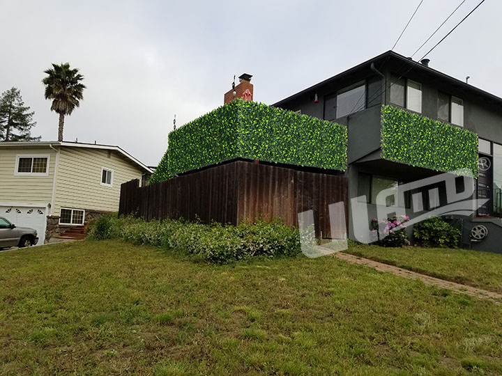 陽臺(tái)仿真植物墻