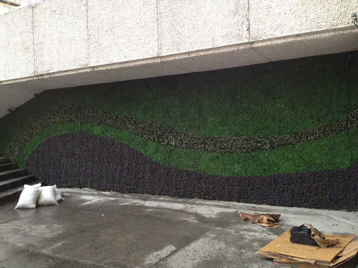 仿真植被墻