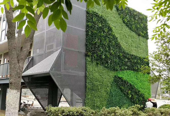建筑外墻仿真立體綠化